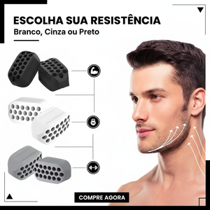 Escolha sua resistência - Branco, Cinza ou Preto