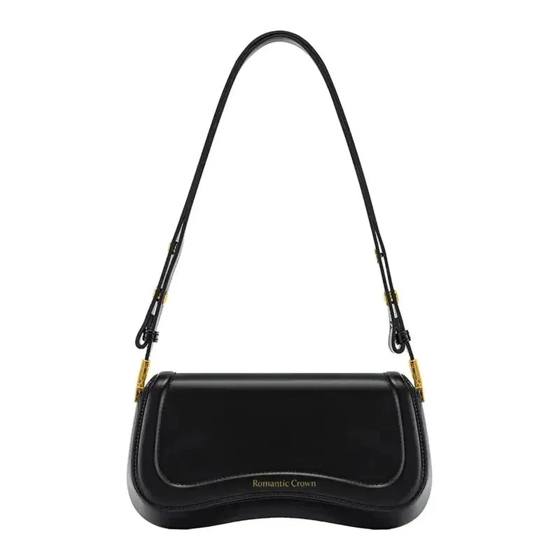 Bolsa Feminina Romantic Crown Mini Transversal em Couro Sintético – Qualidade Premium