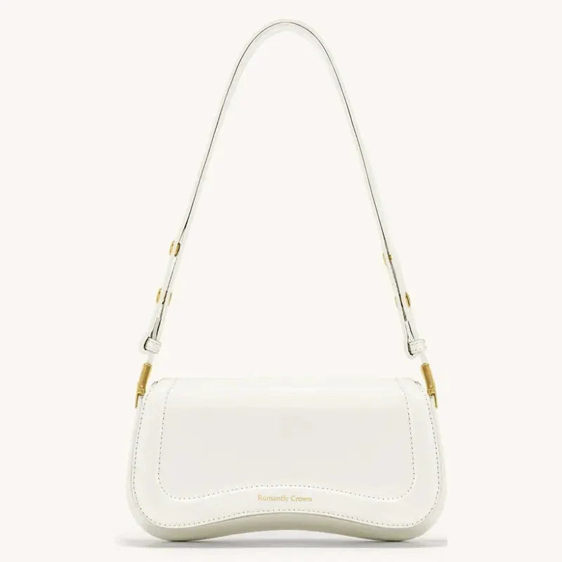 Bolsa Feminina Romantic Crown Mini Transversal em Couro Sintético – Qualidade Premium