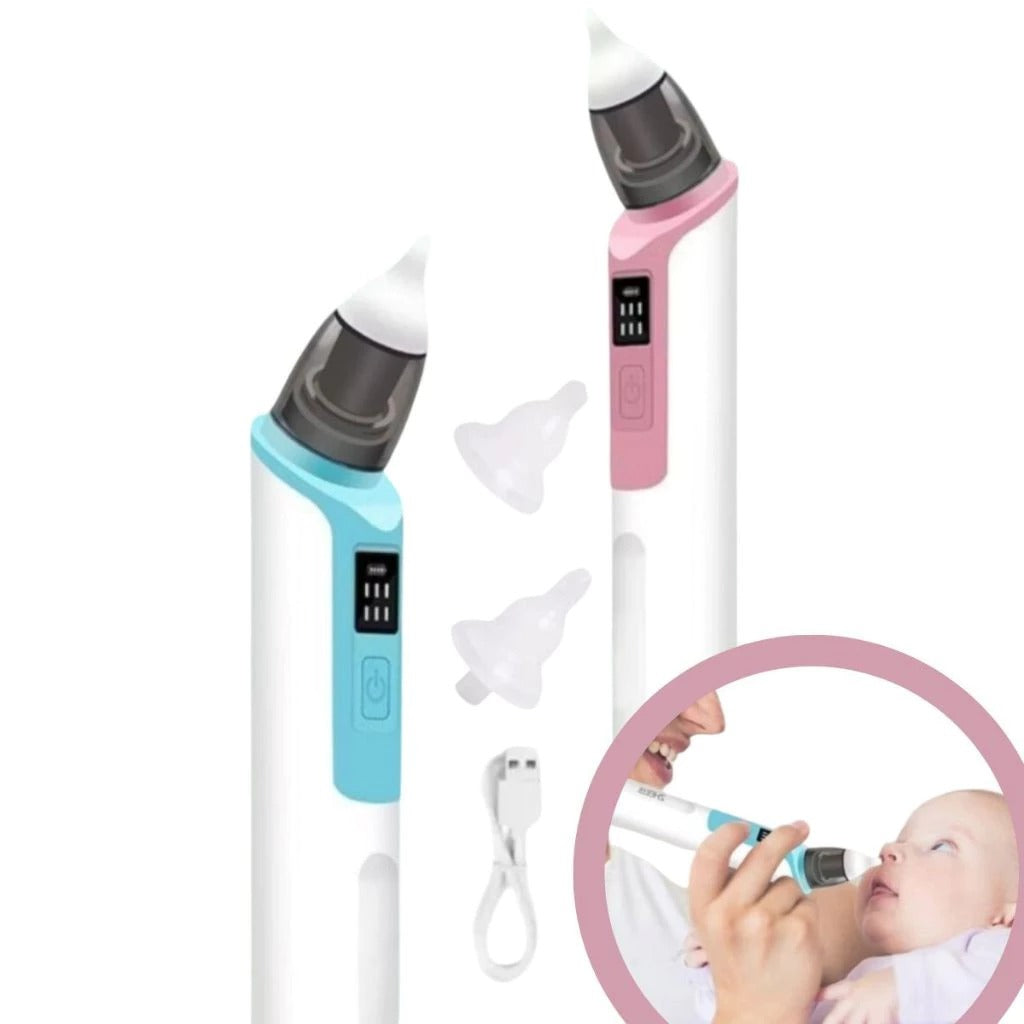 RespiraBaby™ Pro – Kit Aspirador Nasal Elétrico + Nebulizador Portátil